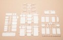 48251 Auhagen Clear window parts & skylights